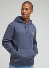 Lee Męska Bluza Z Kapturem Nierozpinana Core Hoodie Dusty 112342453 LM09015541